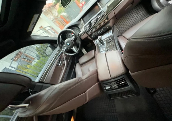 BMW Seria 5 cena 96500 przebieg: 188800, rok produkcji 2014 z Leszno małe 46